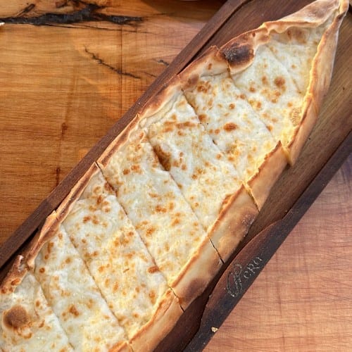 Triple Blend Cheese Pide.