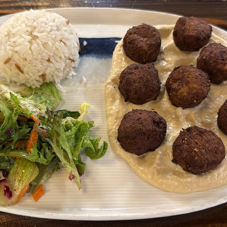 Falafel Made Fresh Daily