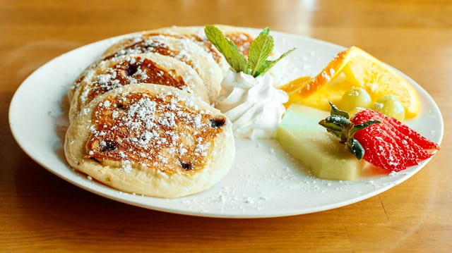 Blueberry Pancake.