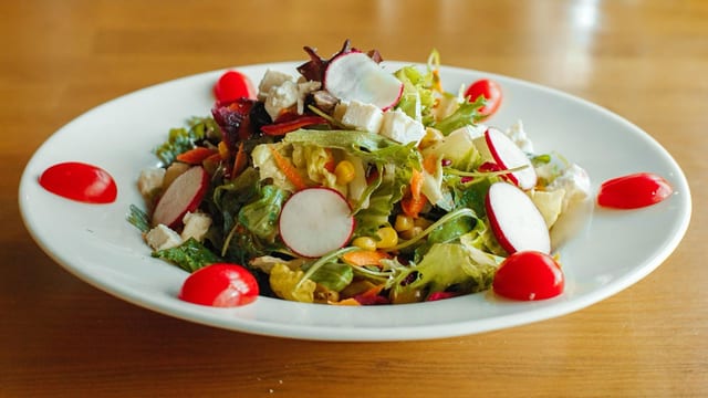 Mediterranean Seasonal Salad.