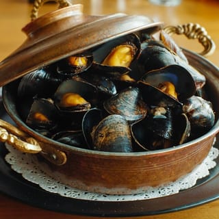 Steamed Mussels