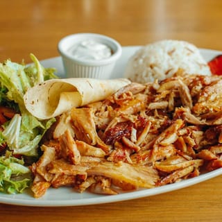 Large Chicken Doner Plate (Gyro)