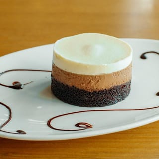 Three Chocolate Mousse Cake